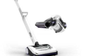 This upright and handeld combo create ultimate home cleaning solution.