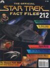 The Official Star Trek Fact File no.212 Paramount Publication  never used