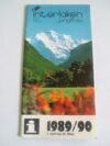 1989-90 InfoMAGAZIN INTERLAKEN jungfrau Swiss 50 page brochure in 3 languages