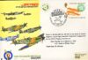SPITFIRES Battle of Britain 1975 RAFA Goodwood flown stamp cover BFPO refF189