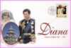 Charles & Diana Princess of Wales 1998 Ascension Island 35p stamp cover refDA24