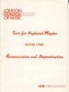 1990 London College of Music Tests for Keyboard Players BOOK ONE ref102807