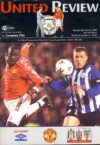 1999 August 30th Man Utd v Newcastle United Football Programme UNITED REVIEW ref102340