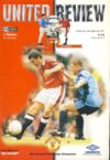 1997 September 24th Manchester Utd v CHELSEA Football Programme UNITED REVIEW ref102364