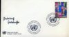 1983 United Nations Stamps Cover refUN107