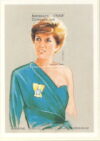 Princess Diana CENTRAL AFRICAN REPUBLIC 1500f MS stamp sheet refDA134