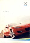 2004 MAZDA RX-8 Car Brochure (Italian Language) ref103066