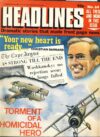 1976 December HEADLINES magazine No.64 Christiaan Barnard & Mr. Washkansky 1st Heart Transplant