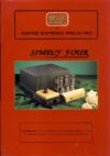 Simply Four Unison Research stereo amp advert promo leaflet refA1