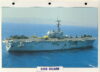 USS GUAM 1964 Amphibious assault US Navy Ship Photo Info Card refA2