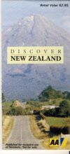 DISCOVER New Zealand vintage AA map refS5