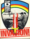 INVASION The D Day Story June 6th 1944 1984 large paperback book ref376 (1)