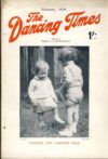 February 1939 The Dancing Times magazine Toddlers Learning the Lambeth Walk FREDDIE CARPENTER