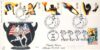 1996 Olympic Games Fourpenny Post Series No.6 Limited Edition cover FDC double postmarks