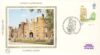 1980 BS4c London Landmarks Hampton Court stamps Benham Sm Silk Cover refF519