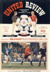 1985 November 30th Manchester United v WATFORD Review Football Programme ref101944