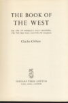 The Book of the West by Charles Chilton 1961 HB Book (no DJ) refHB10015 (1)
