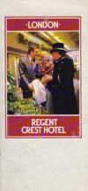 1988 Regent Crest Hotel vintage fold out brochure ref102224