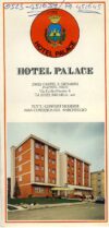 HOTEL PALACE Piacenza Italy tri-fold brochure ref102410 A1