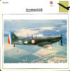 Dewoitine D.520 Fighter France Military Aircraft Collectors Card refP6