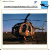 McDonnell Douglas Helicopters OH-6 CAYUSE Land based helicopter USA Military Aircraft Collectors Card refP6
