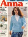 Anna Knitting Needlecrafts Magazine February 1989 Easter Eggs ref08