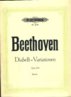 Edition Peters Nr.4476 Beethoven Diabelli = Variationen Opus 20 Klavier 36 pages ref034 S2-box4