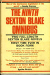 The Ninth Sexton Blake Omnibus 1972 vintage HB book with dustcover ref99 (1)