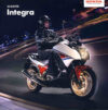 HONDA Scooter Integra 12 page brochure 2014 with fold-out specs ref62 S2-box4