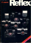 Canon REFLEX 1980 English Edition 32 page brochure vintage magazine refS2-008
