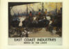 1999 Workers' Tale British Rail L.N.E.R EAST COAST INDUSTRIES Vintage Postcard refP1