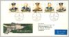 1986-09-16 Royal Air Force Stamps FDC Farnborough fdi Airmail Cover refE216