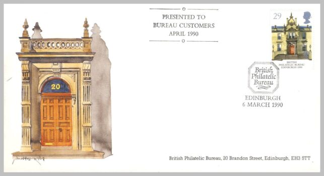 1990-03-06 British Pilatelic Bureau special cover for customers refE230