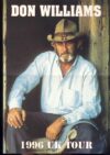 DON WILLIAMS 1996 UK and Ireland Tour Double Sided Flyer ref211