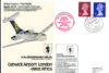 1971 VC10 Caledonian BUA Livery Gatwick-West Africa flown official cover Postmark Horley Surrey refE154