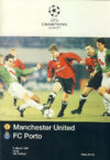 5th March 1997 UEFA Champions League Mancester Utd v. FC Porto United Review Football Programme ref100118
