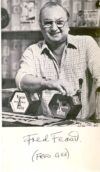 Fred Feast (Fred Gee) Coronation Street Cast printed signature card rcd6