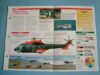 Helicopters and Vertiplanes Aircraft of the World Card 57 Eurocopter AS 532 COUGAR