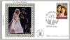 1986 BS28 Royal Wedding Prince Andrew Westminster Abbey Ltd Edition small silk cover refF17