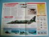 Modern Combat Aircraft of the World Card 97 Sepecat Jaguary AE Anglo French