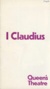 1972 WARREN CLARKE I Claudius Queen's Theatre Programme refb1353
