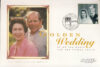 1997 Silver Wedding Golden Wedding HM The Queen & HRH Prince Philip Luxury First Day Cover refCD265