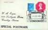 1973 Visit of GOLDENHINDE II London EC Tower Bridge Special Postmark postcard refP6-10