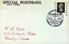 1970 Cymru Iwerddon Dathliad Hoci HOCKEY sticks Special Postmark postcard refP6-4