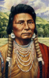 Chief Joseph 1840-1904 Nez Perce 1993 USPS Postcard refUSA P4 printed stamp