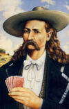 James Butler Wild Bill Hickok Scout for Custer 1993 USPS Postcard refUSA P4 printed stamp