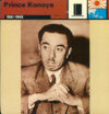 Prince Konoye 1891-1945 Japanese patrician politician - WWII card refP5