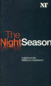 The Night Season 2004 National Theatre Programme ANNETTE CROSBIE  refb100925