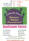 Bedroom Farce 2009 red TIE Theatre leaflet refb101003