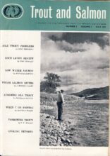 1955 July No.1 Vol.1 Trout and Salmon vintage magazine ref103088